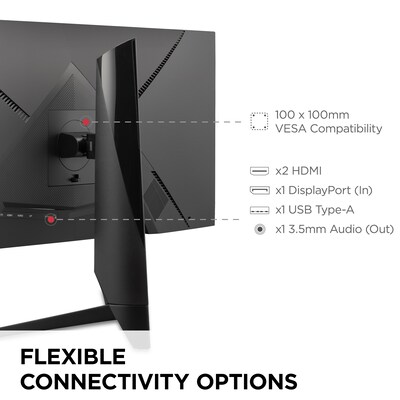 ViewSonic 34" 165Hz LCD Gaming Monitor, Black (VX3418-2K)