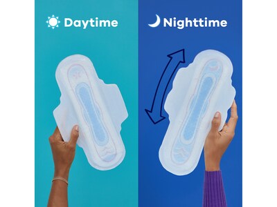 Always Ultra Thin Regular Pad with Wings, Unscented, 22/Pack, 12 Packs/Carton (03339)