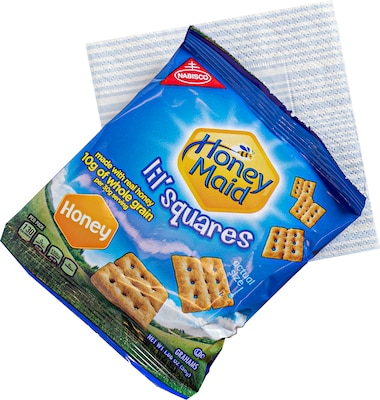 Honey Maid Honey Graham Crackers, 1.06 oz., 72/Carton (MOZ001932000166)