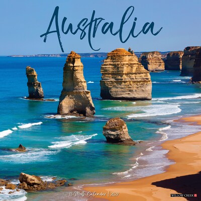 2027 Willow Creek Australia 12 x 12 Monthly Wall Calendar, Assorted Colors (58916)