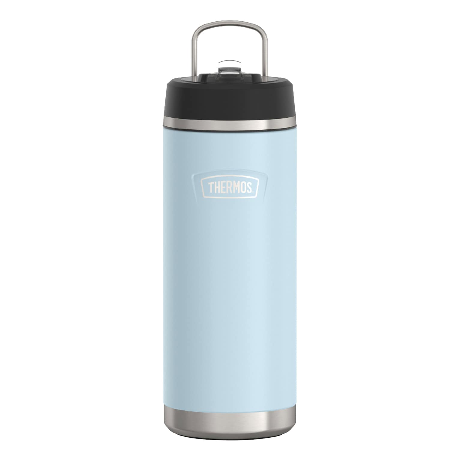Thermos Icon Stainless Steel Vacuum Insulated Water Bottle with Straw Lid, 32 oz., Glacier (IS2332GC4)