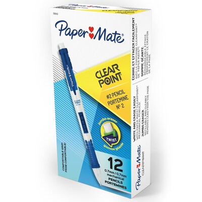 Paper Mate Clearpoint Mechanical Pencil, 0.7mm, #2 Medium Lead (56043)