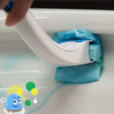 Scrubbing bubbles Fresh Brush Toilet Cleaning System Starter Kit, Citrus Scent (301822)