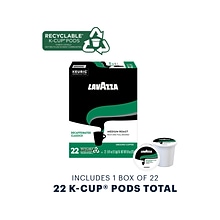 Lavazza Classico Decaf Coffee Keurig® K-Cup® Pods, Medium Roast, 22/Box (5000382581)