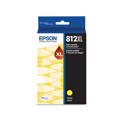 Epson T812XL Yellow High Yield Ink Cartridge (T812XL420-S)