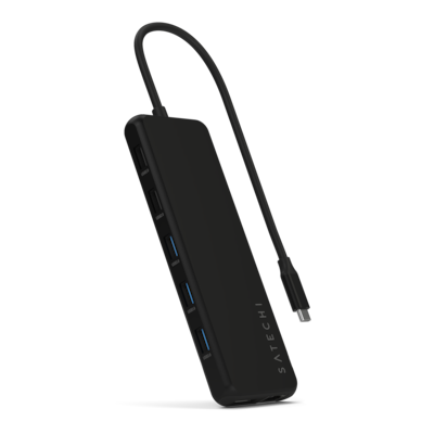 Satechi Triple Display 13-in-1 Port Replicator Docking Station for Windows/Mac (ST-P3D13K)