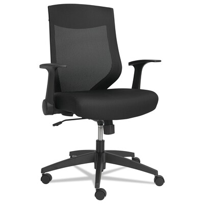 Alera® EB-K Series Height Adjustable Arm Ergonomic Mesh Computer and Desk Chair, Black (ALEEBK4217)