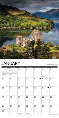 2027 Willow Creek Multi 12" x 12" Monthly Wall Calendar, Assorted Colors (62197)
