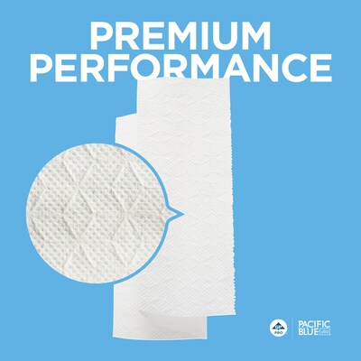 Pacific Blue Ultra BigFold Z Multifold Paper Towels, 1-ply, 220 Sheets/Pack, 10 Packs/Carton (20887)