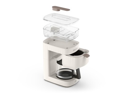 Cuisinart SoHo 5-Cups Automatic Drip Coffee Maker, Truffle (DCC-5TR)