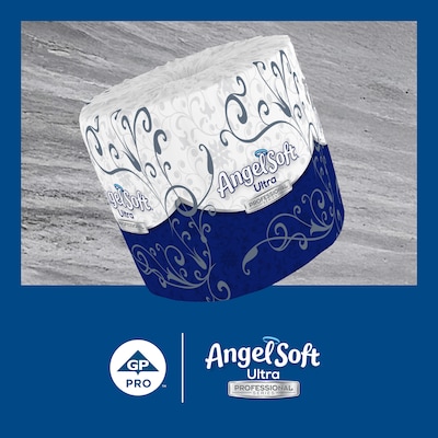 Angel Soft Ultra Professional Series Toilet Paper, 2-ply, White, 400 Sheets/Roll, 60 Rolls/Carton (16560)