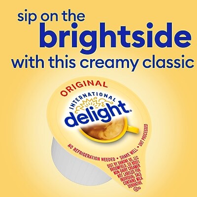 International Delight Singles Original Liquid Creamer, 0.30 oz., 384/Carton (136958)