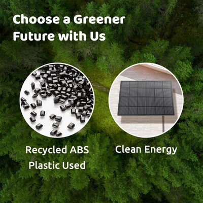 Birdfy Feeder 2 with Camera, Solar Panel and AI by Subscription, Green (EPPAMBNI8602100)