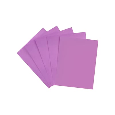 Staples Brights Multipurpose Paper, 24 lbs., 8.5 x 11, Purple, 500/Ream (20110)