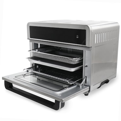 MegaChef Multi-Function Toaster Oven, Silver (937114320M)