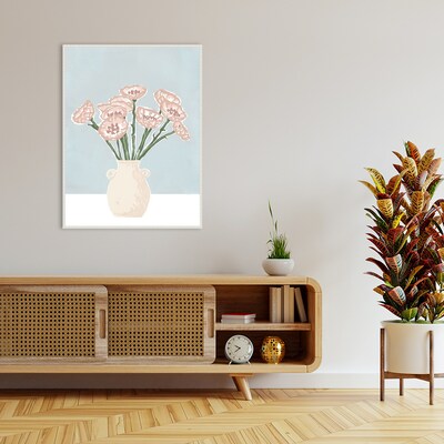 Amanti Art Renewed Bouquet II by Urban Road Framed Canvas Wall Art Print, 32 x 42 (A42678300395)