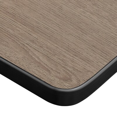 Regency Kobe 36" Square X-Base Breakroom Table, Noble Oak (TKB3636NO)