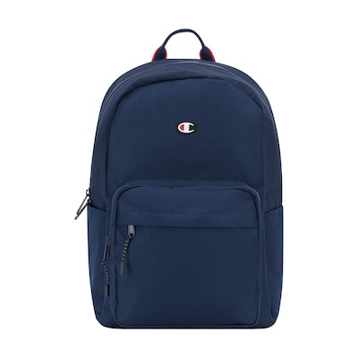 Champion Level Laptop Compatible Backpack, Medium, Navy (CV2-3048-410)