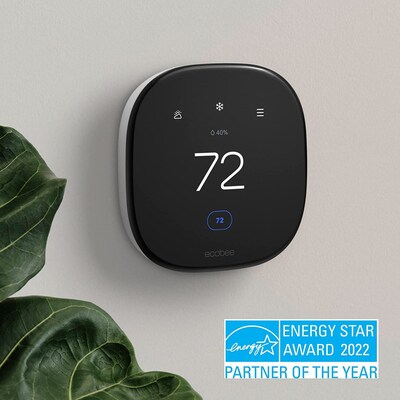 Ecobee Enhanced Smart Programmable Touch-Screen Wi-Fi Thermostat (EB-STATE6L-01)