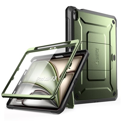 SUPCASE Unicorn Beetle Pro Plastic 13" Fullbody Case for iPad Air 13", Green