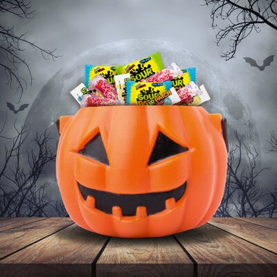 Sour Patch Kids & Swedish Fish Halloween Candy Variety Pack, 49.1oz, 160 Pieces (704620118900)