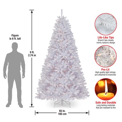National Tree Company North Valley® Spruce Artificial Christmas Trees NRVW7-302-90