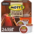 Motts Hot Apple Cider, 0.79 oz. Keurig K-Cup Pods, 24/Box (386040)