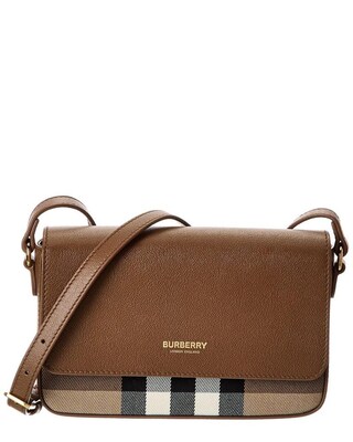 Burberry New Hampshire Shoulder Bag - Light Camel