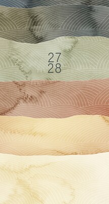 2026-2028 Willow Creek Desert Dune 3.5 x 6.5 Monthly Pocket/Wallet Calendar, Assorted Colors (66249)