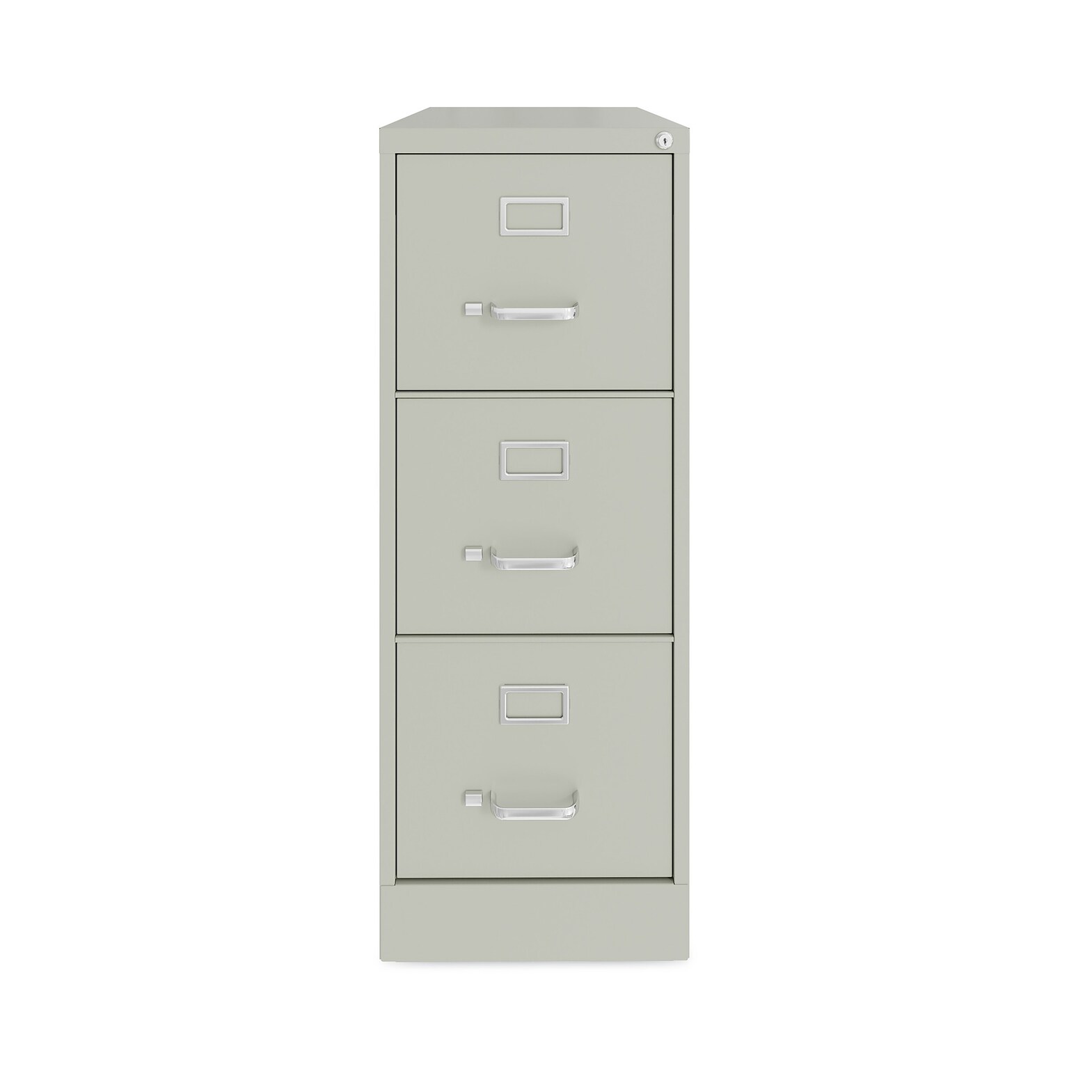 Alera Vertical Letter File Cabinet, 3 Letter-Size File Drawers, Light Gray, 15 x 22 x 40.19