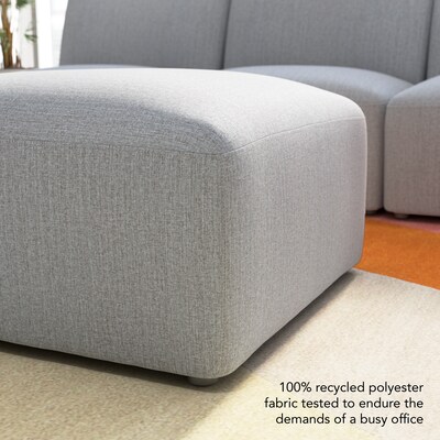 Bush Business Furniture Assemble Modular Lounge Ottoman, Oat Fabric (ASM230OTF-03)