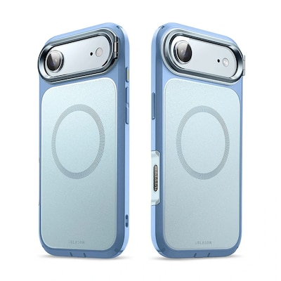 i-Blason Ares Flip Magsafe Rugged Case for iPhone 17 Pro Max, Shock Absorbing, Arctic (iPhone2025Air-AreFlip-GSSP-Arctic)