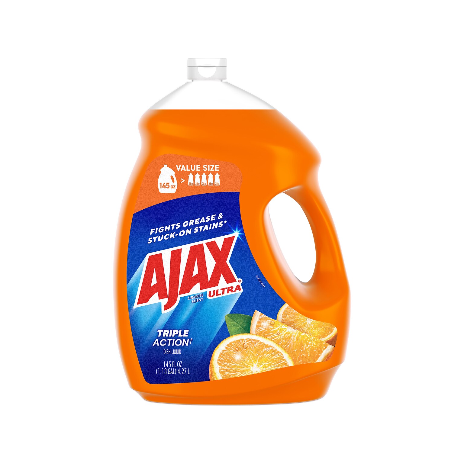 Ajax Ultra Dish Soap Refill, Orange, 145 oz., 4/Carton (61034144CT)