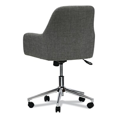 Alera® Fixed Arm Fabric Task Chair, Gray (ALEWS4241)