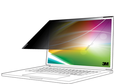 3M Bright Screen Privacy Filter for 13.4 Dell Laptops (BPNDE001)
