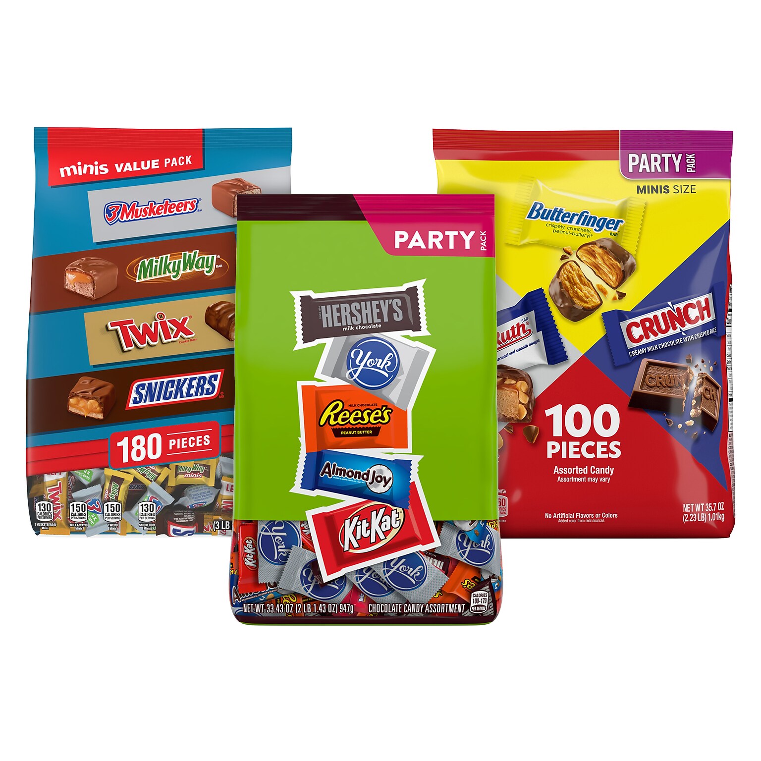 Hersheys All Time Favorites Chocolate Candy, 3/Pack (600-04131)