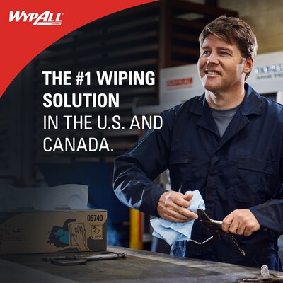 WypAll PowerClean X80 Cloth Cleaning Wipers, 16.8 x 12.5, Red, 475 Sheets/Roll (41055)