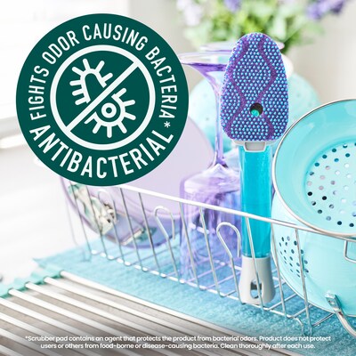 Scotch-Brite Soap Control Non-Scratch Dishwand, Blue (451U-4)