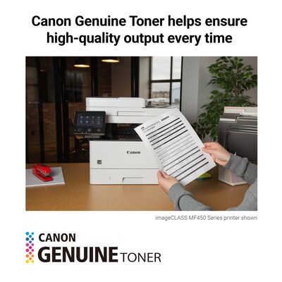 Canon 057 Black Standard Yield Toner Cartridge, Prints Up to 3,100 Pages (3009C001)