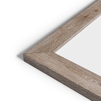 U Brands Magnetic Painted Steel Dry-Erase Whiteboard, MDF Frame, 6' x 4' (4896U00-01)