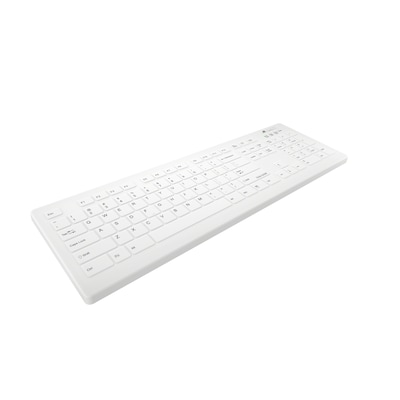 Cherry AK-C8112 Medical Keyboard, White (AK-C8112F-FYS-W/US)
