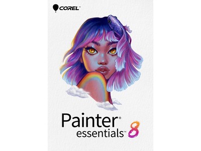 Corel Painter Essentials 8 Graphic Design for Windows, 1 User [Download]