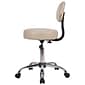 Boss Caressoft Armless Doctor's Stool with Backrest, Beige (B245-BG)