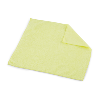 Coastwide Professional™ Microfiber Cloths, 16 x 16, Yellow, 144/Pack (CW52879WCT)