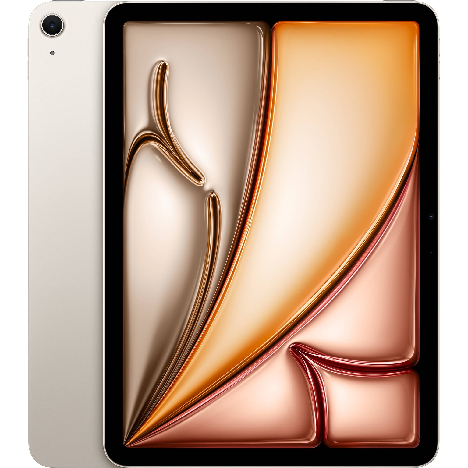 Apple iPad Air 6th Generation 11 Tablet, 256GB, Wi-Fi 6E, Starlight (MCA44LL/A)