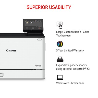 Canon Color imageCLASS LBP674Cdw Wireless Color Laser Printer (5456C006)