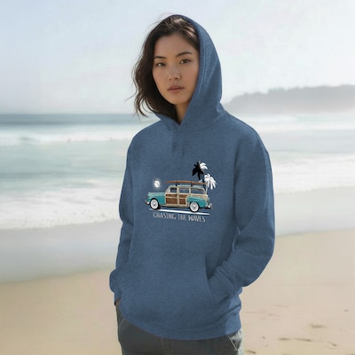 POD ADULT VINTAGE HEATHER HOODIE FC