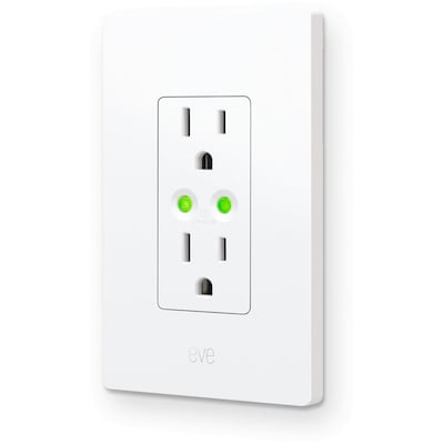 Eve Systems Energy Matter Smart Outlet, White (TS19172262)