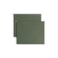 Smead Box Bottom Hanging File Folders, 1" Expansion, Letter Size, Standard Green, 25/Box (64239)