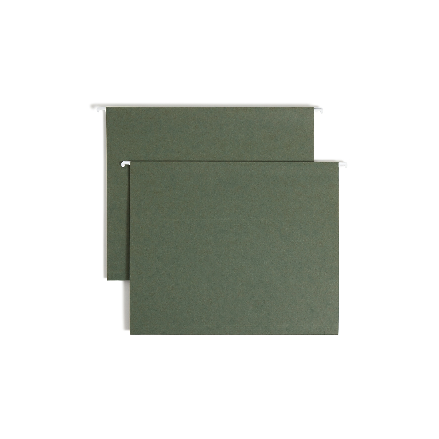 Smead Box Bottom Hanging File Folders, 1 Expansion, Letter Size, Standard Green, 25/Box (64239)